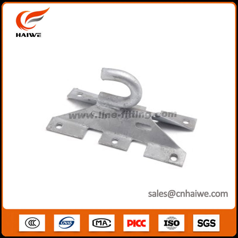 Anchor Bracket Hot DIP Galvanized Anchor Hook for Cable Pole